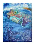 Parrotfish painting