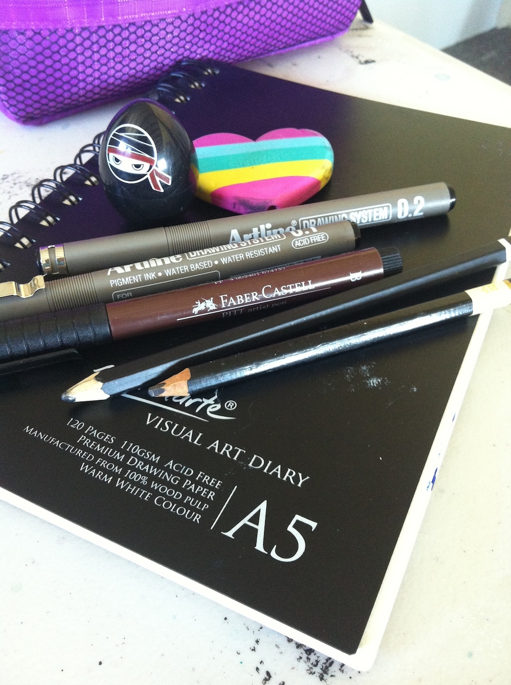 Keeping a visual diary. Ideas and inspiration. A library at your