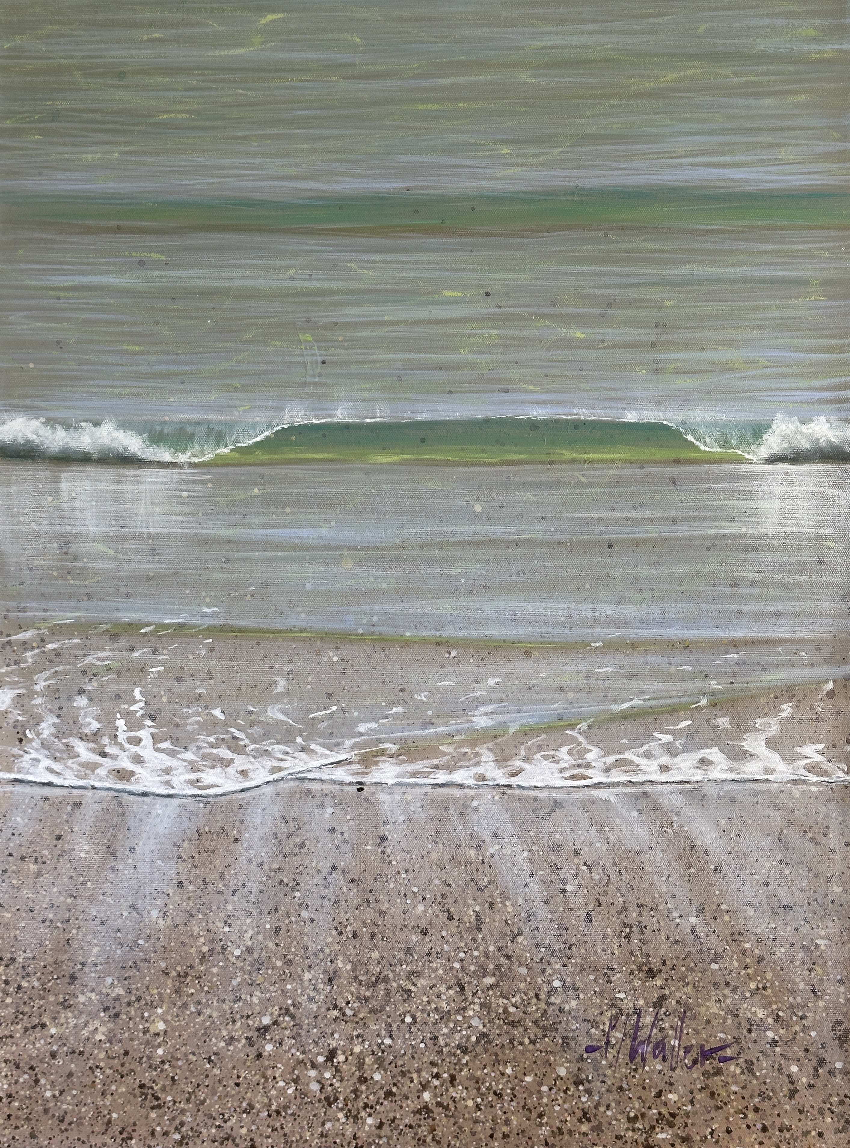 Comp winner pebbly beachscape