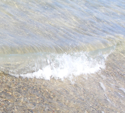 painting waves example clear day