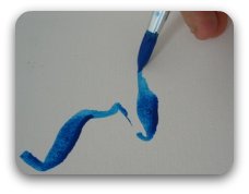 Using your paintbrush to create watercolor effects. Using your paintbrush to create watercolor effects.