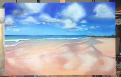 First Cloud Painting