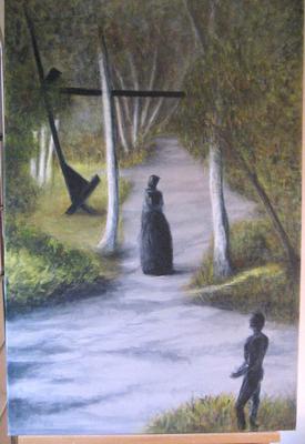 In The Sculpture Garden 