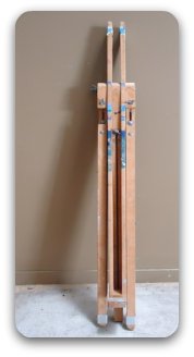 portable easel - long skinny wooden easel portable easel - long skinny wooden easel