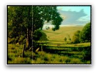 landscape painting - square rule