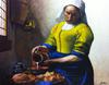 Johannes Vermeer's The Milkmail - my copy