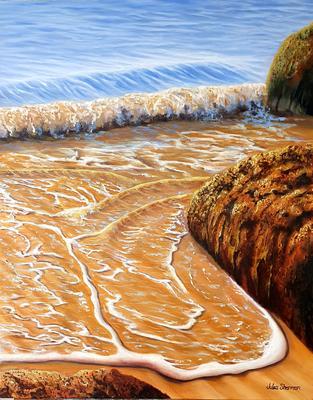 Up Close - oil painting