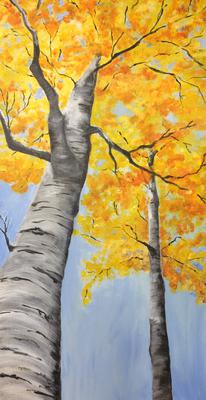 Yellow Birches